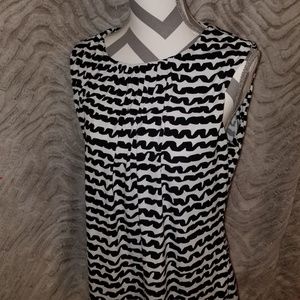 FINAL SALE 🛑Calvin Klein XL Black White Tank